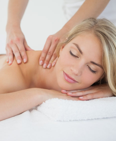 Woman Getting a Massage